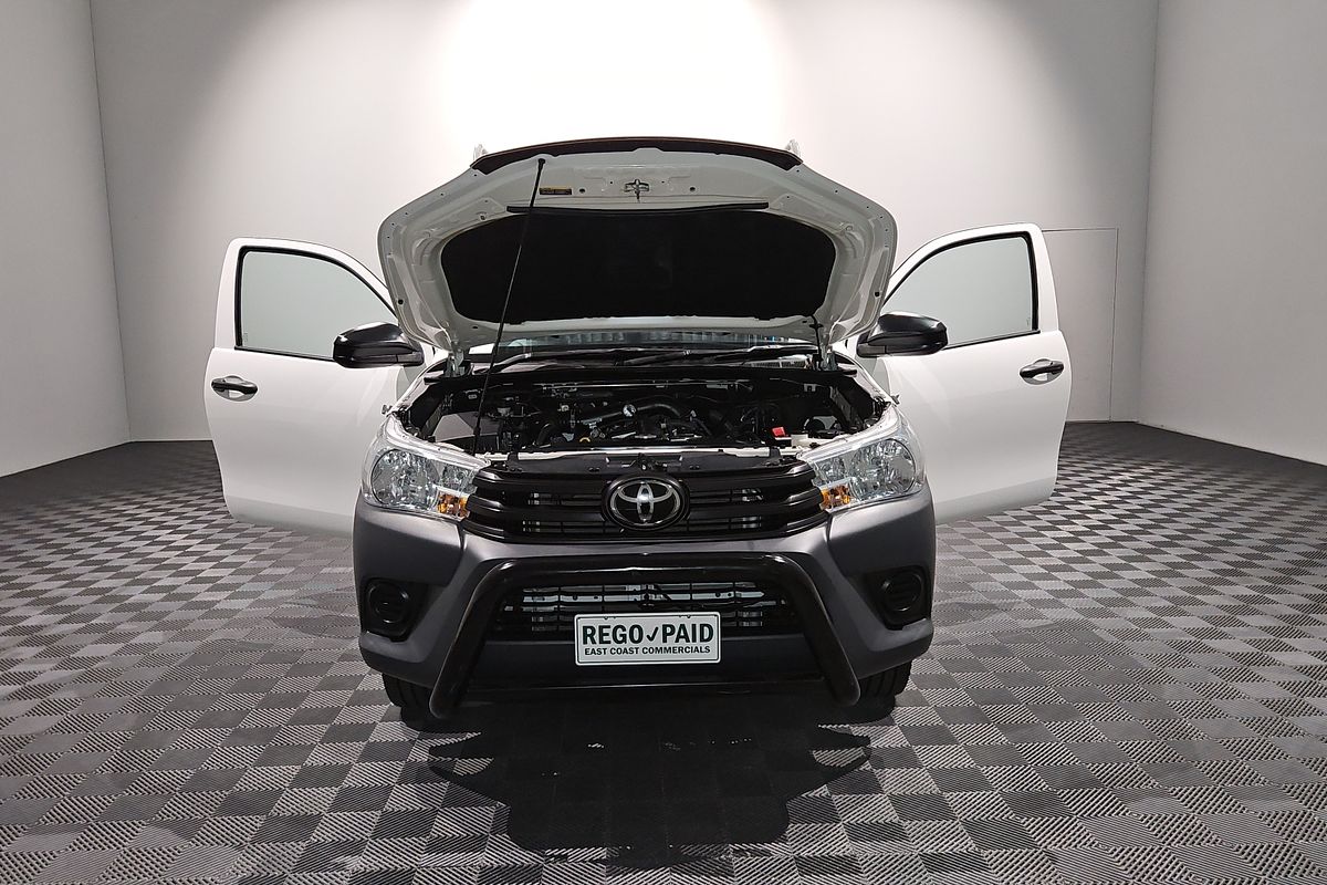 2020 Toyota Hilux Workmate TGN121R Rear Wheel Drive
