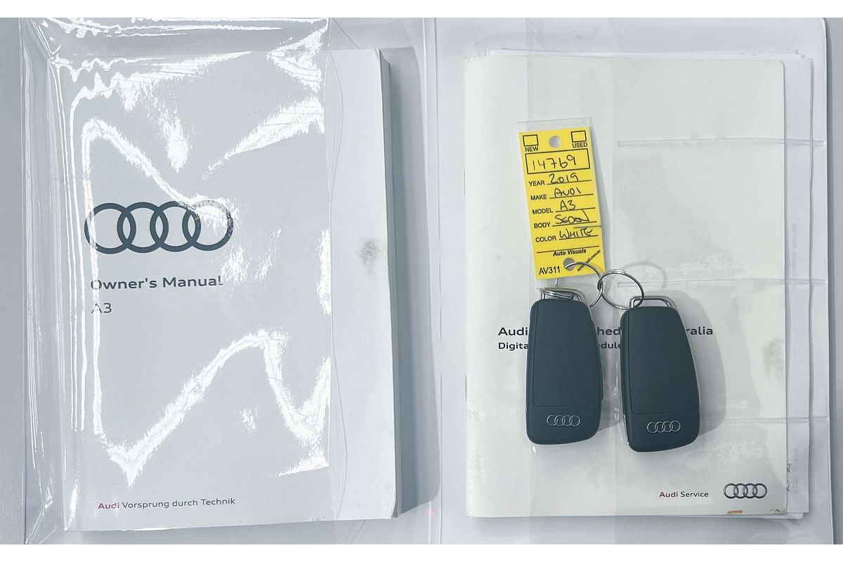 2019 Audi A3 40 TFSI S line plus 8V