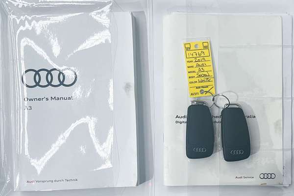 2019 Audi A3 40 TFSI S line plus 8V