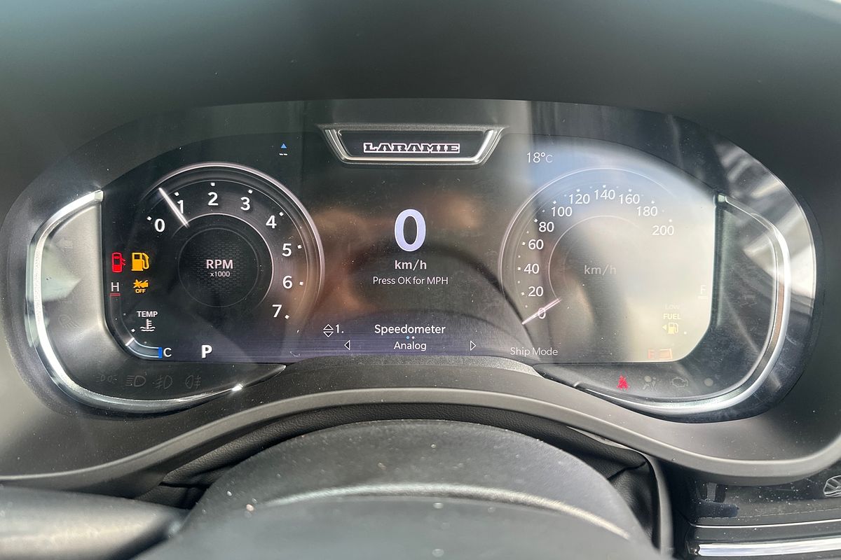 2025 RAM 1500 Laramie Sport Hurricane SO RamBox DT 4X4 SWB