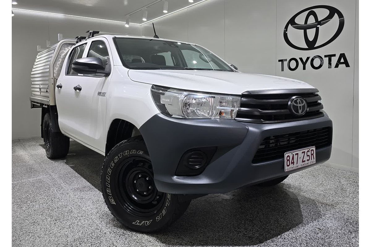 2020 Toyota Hilux Hilux 4x4 Workmate 2.4L T Diesel Automatic Double Cab C/C