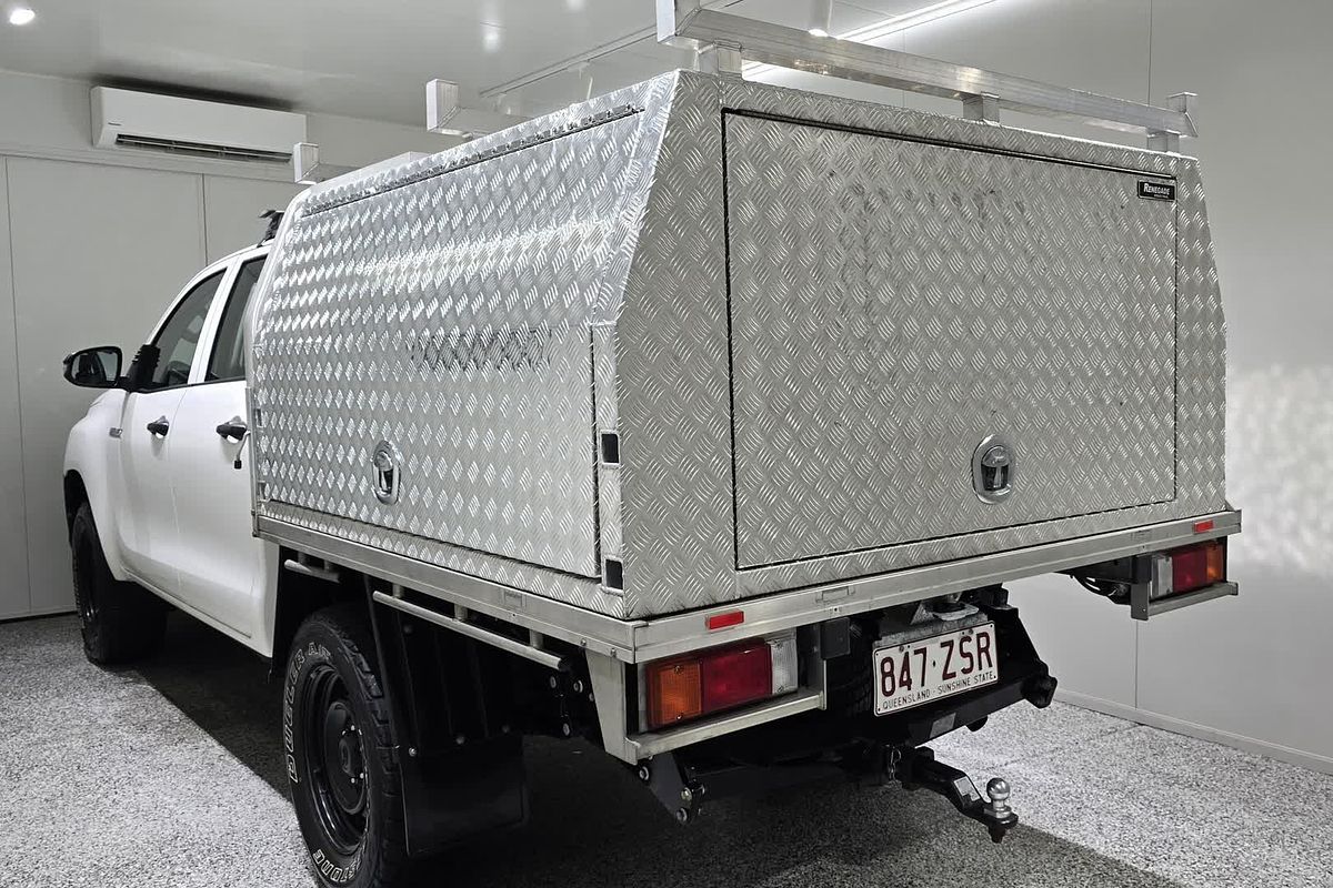 2020 Toyota Hilux Hilux 4x4 Workmate 2.4L T Diesel Automatic Double Cab C/C