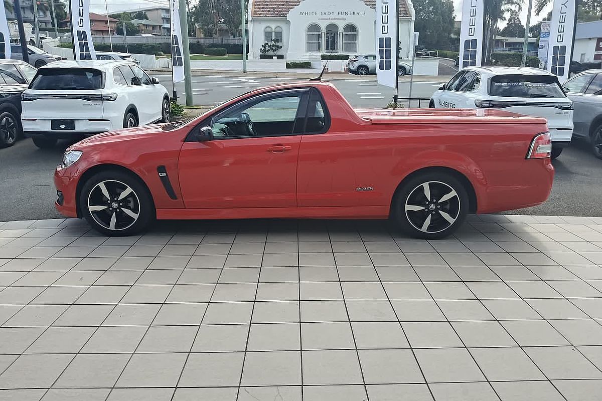 2016 Holden Ute SV6 Black VF Series II Rear Wheel Drive
