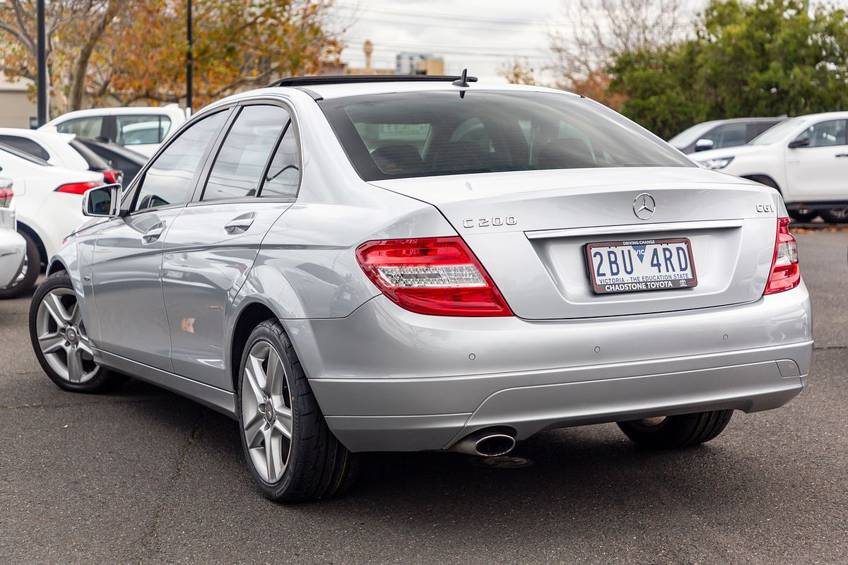 2011 Mercedes-Benz 200 CGI W204 MY10 Upgrade