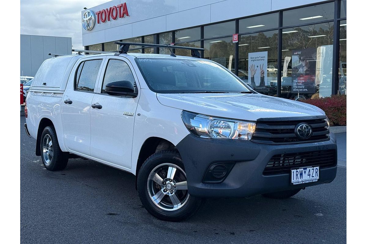 2020 Toyota Hilux Workmate TGN121R Rear Wheel Drive