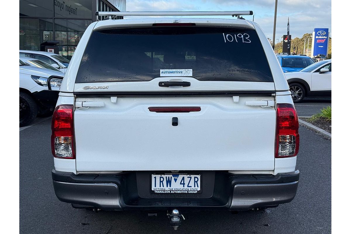 2020 Toyota Hilux Workmate TGN121R Rear Wheel Drive