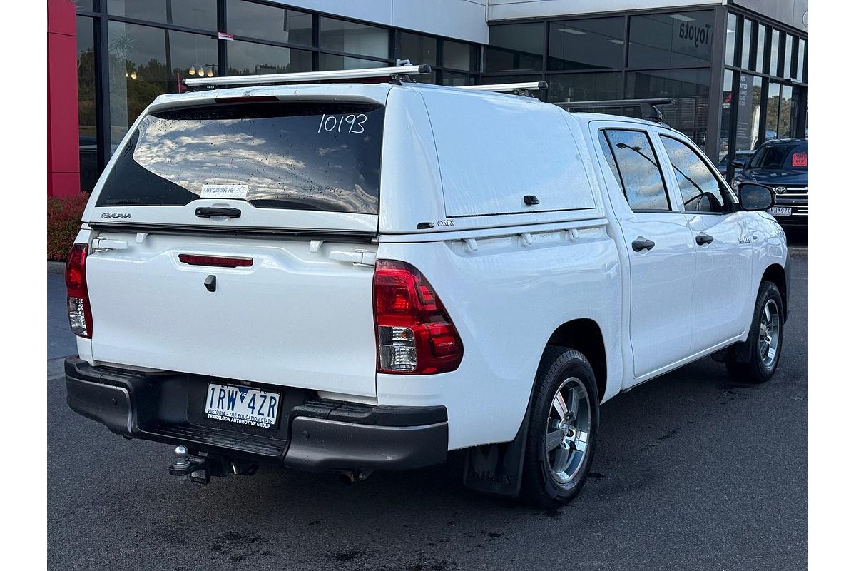 2020 Toyota Hilux Workmate TGN121R Rear Wheel Drive