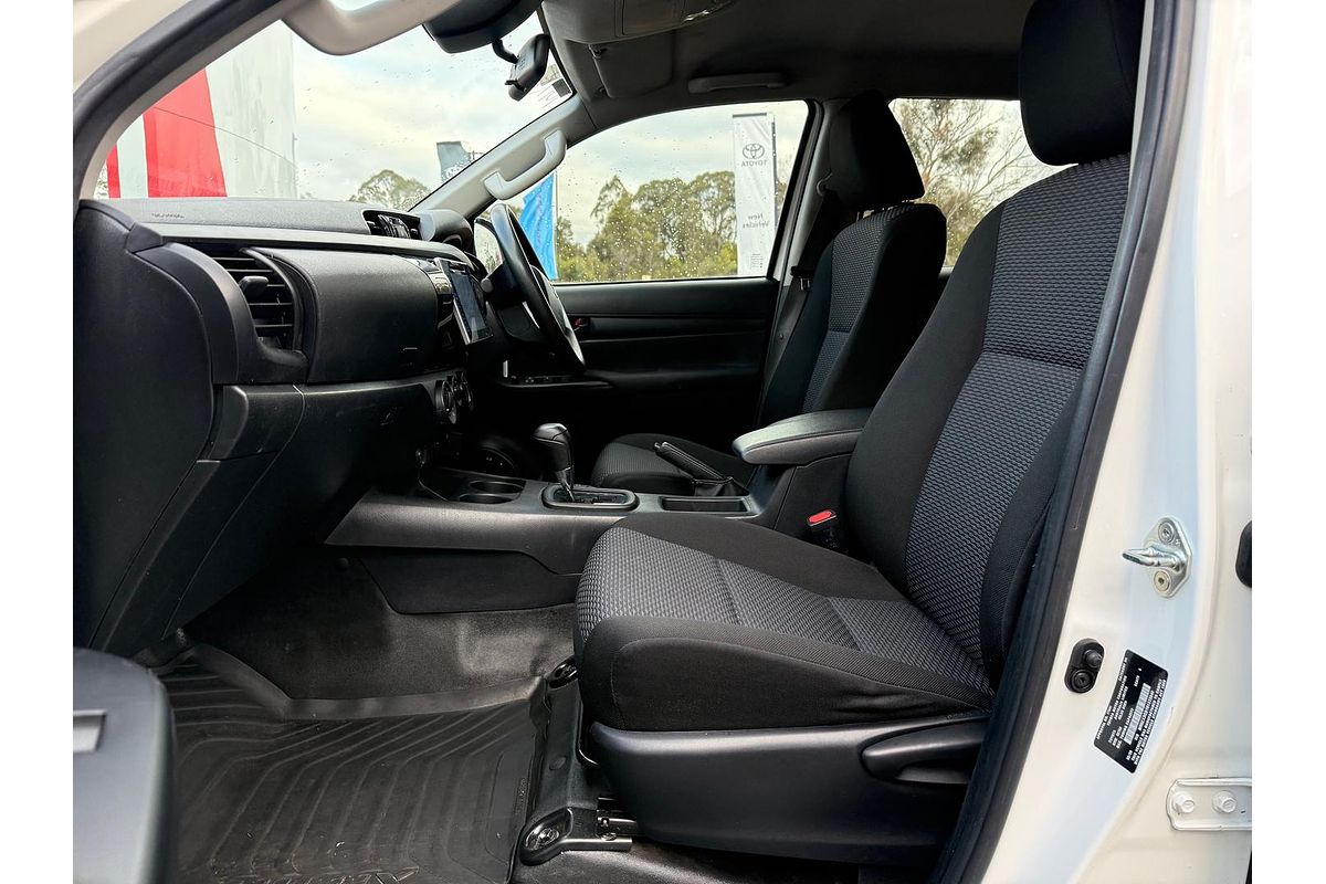 2020 Toyota Hilux Workmate TGN121R Rear Wheel Drive