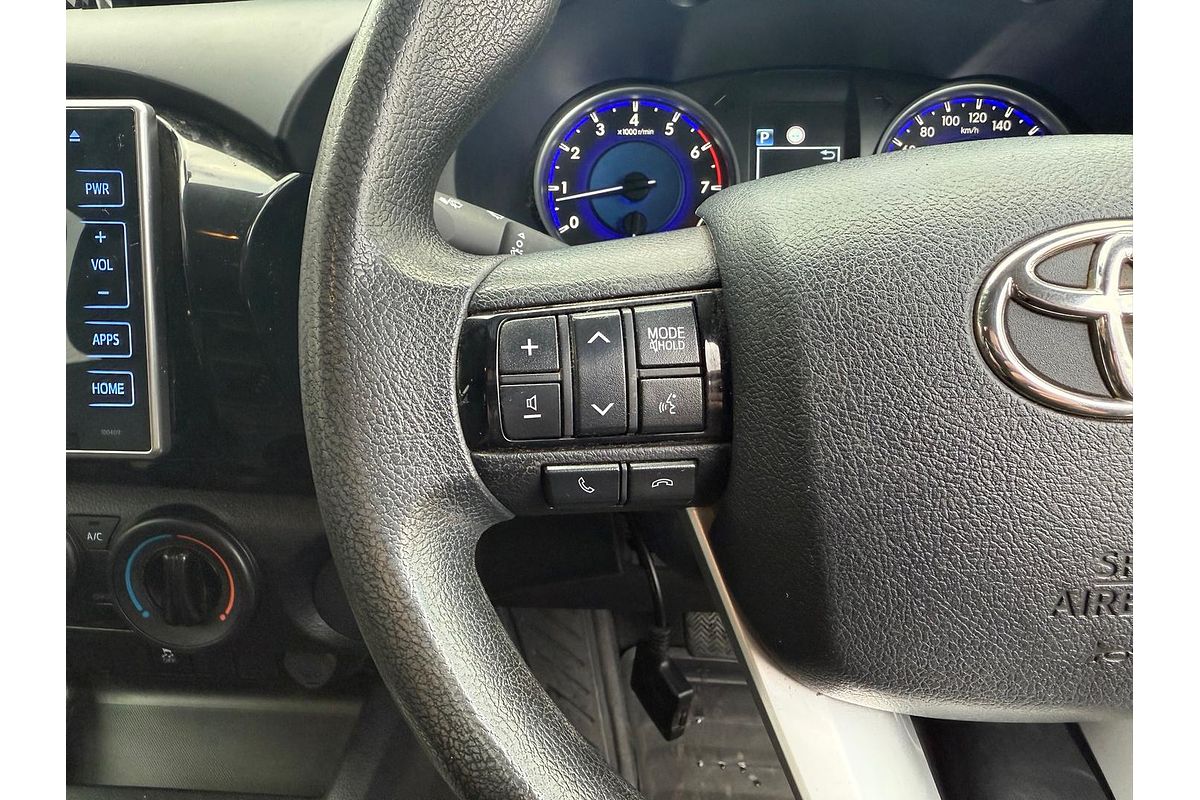 2020 Toyota Hilux Workmate TGN121R Rear Wheel Drive