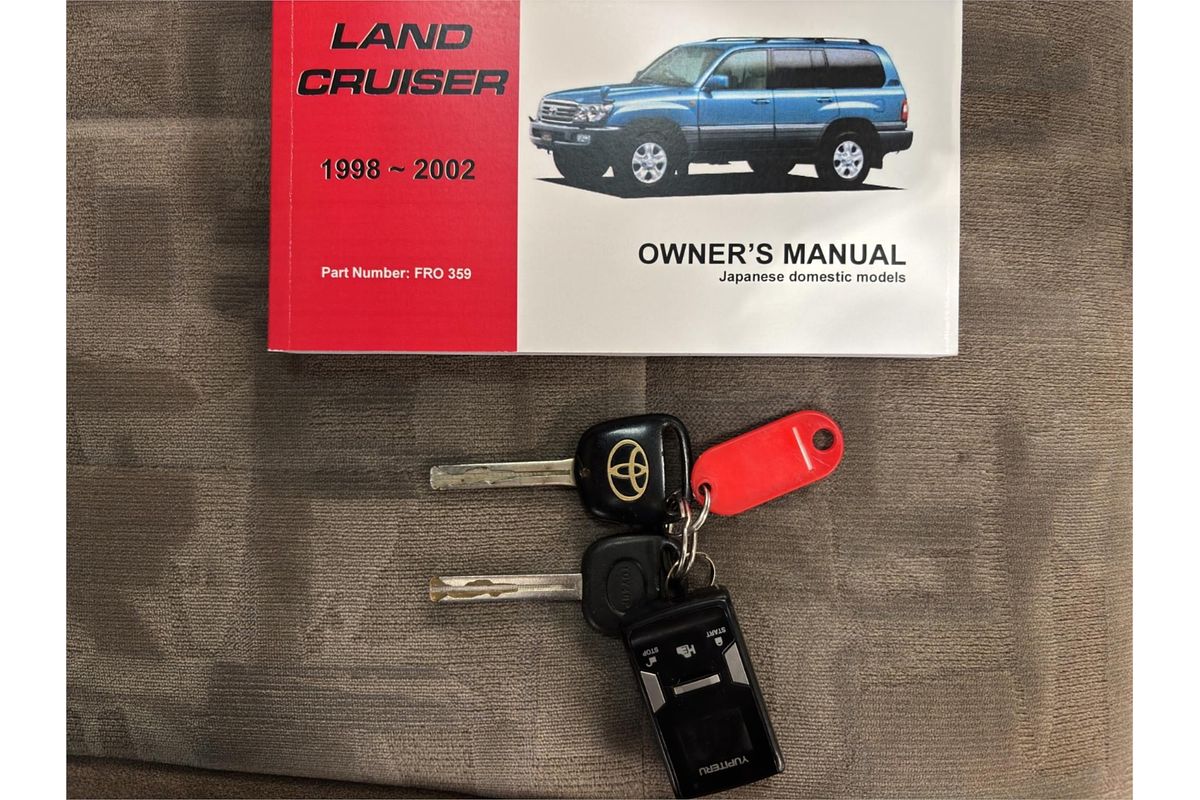 1999 Toyota Landcruiser VX limited G Selection