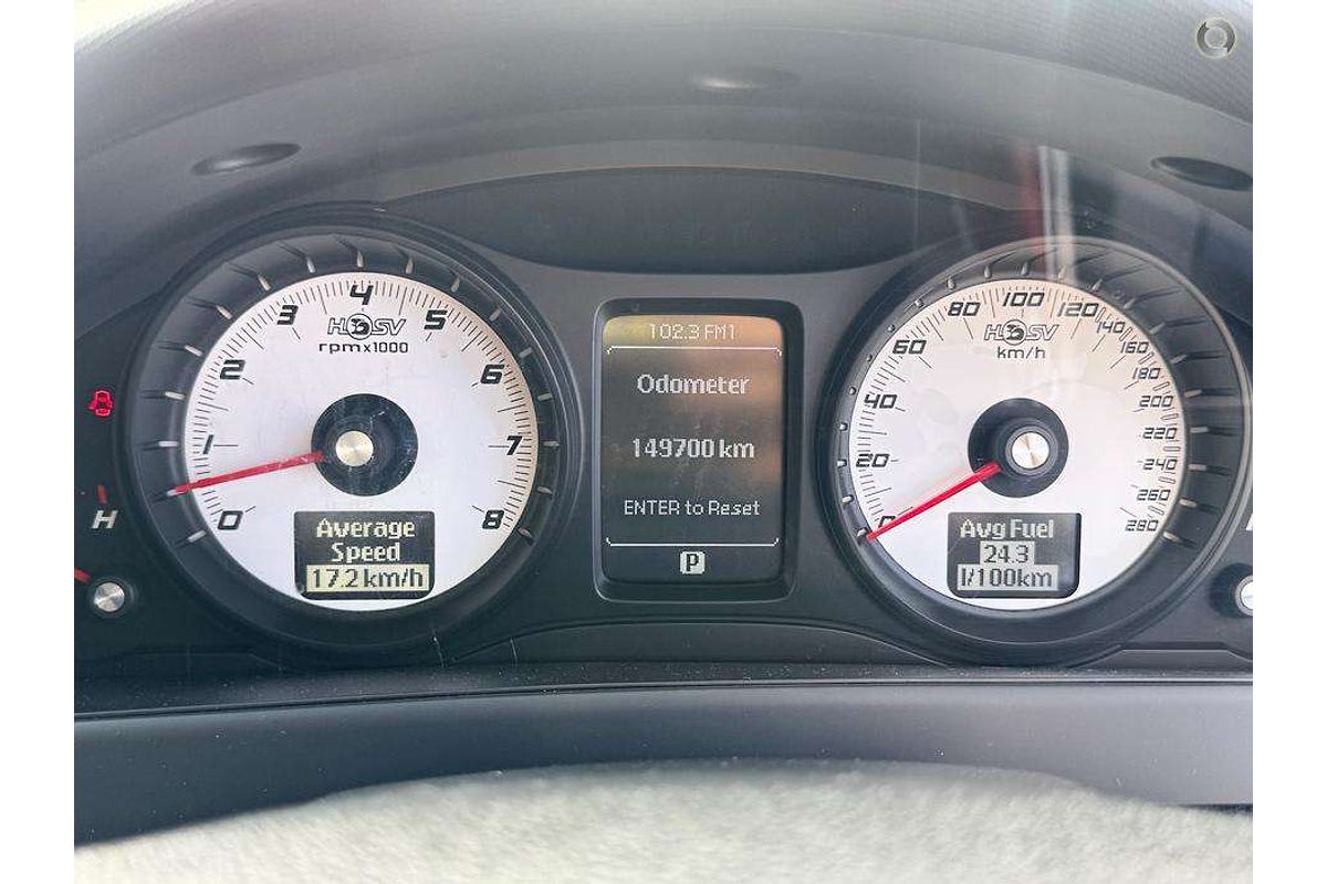 2008 Holden Special Vehicles Maloo R8 E Series Rear Wheel Drive