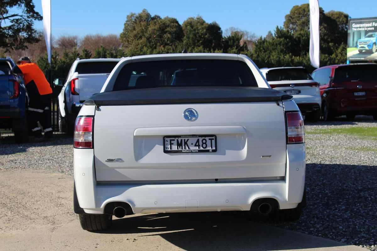 2016 Holden Ute SV6 Black VF Series II Rear Wheel Drive