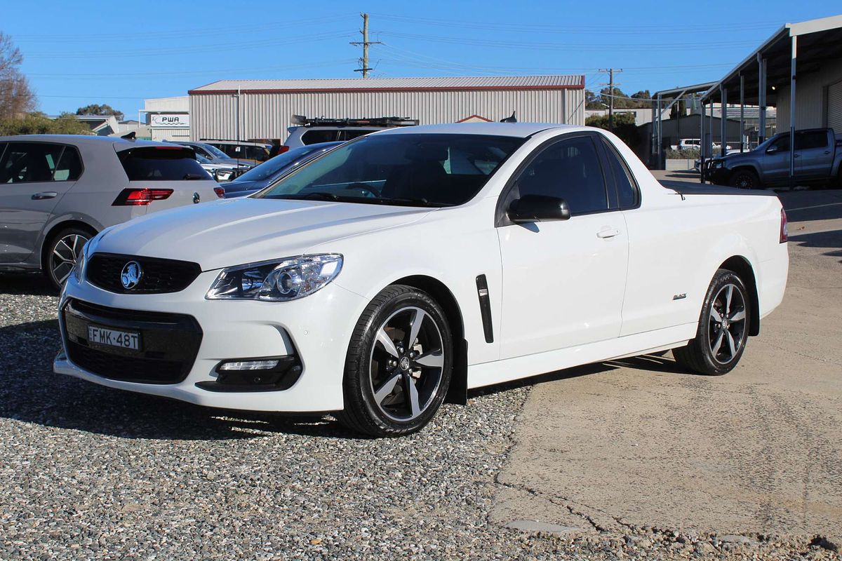 2016 Holden Ute SV6 Black VF Series II Rear Wheel Drive