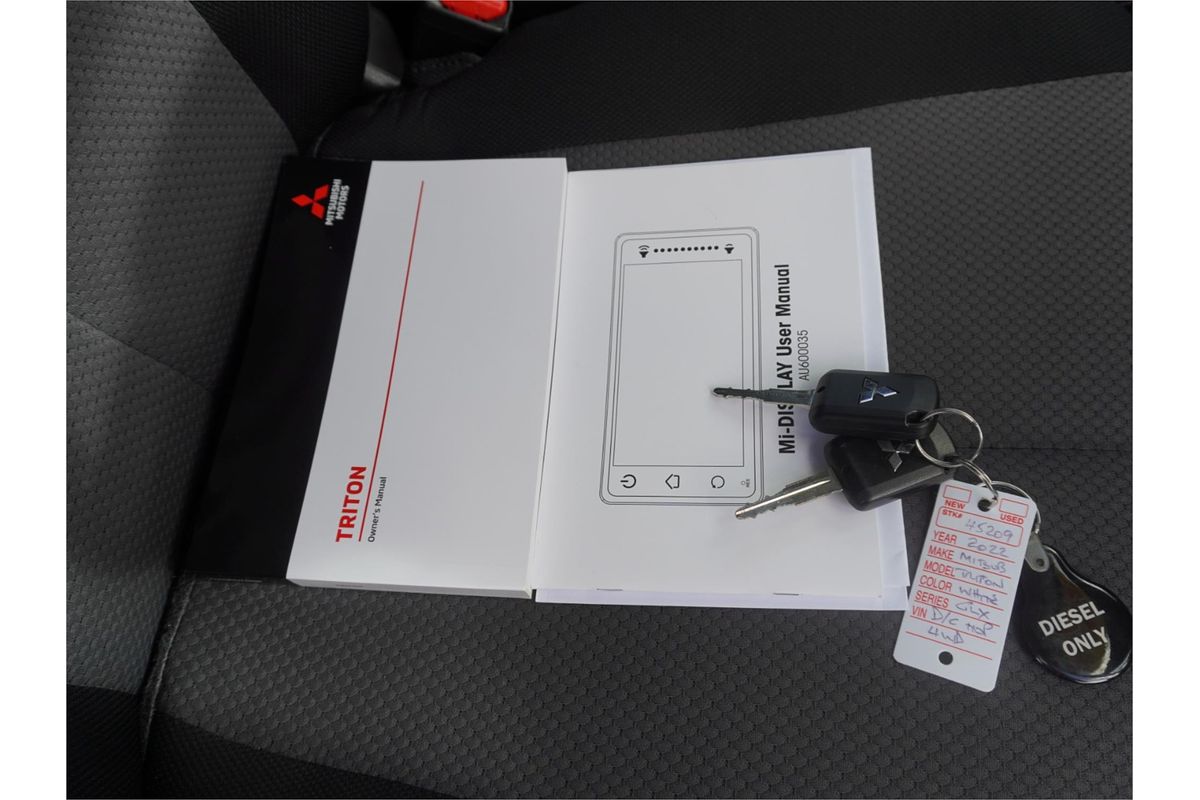 2022 Mitsubishi Triton GLX MR 4X4