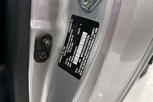 2021 Toyota Hilux Workmate TGN121R Rear Wheel Drive