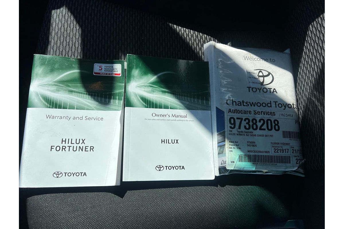 2020 Toyota Hilux Workmate TGN121R Rear Wheel Drive