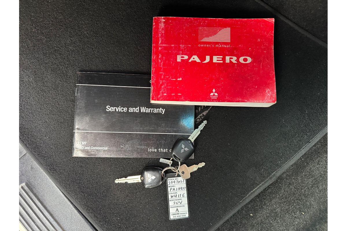 2011 Mitsubishi Pajero Platinum NT