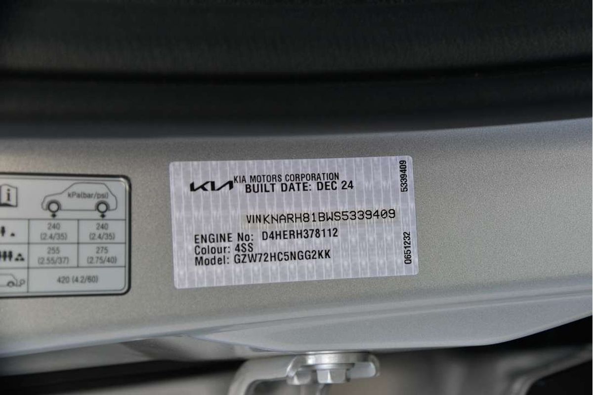 2024 Kia Sorento GT-Line MQ4 PE