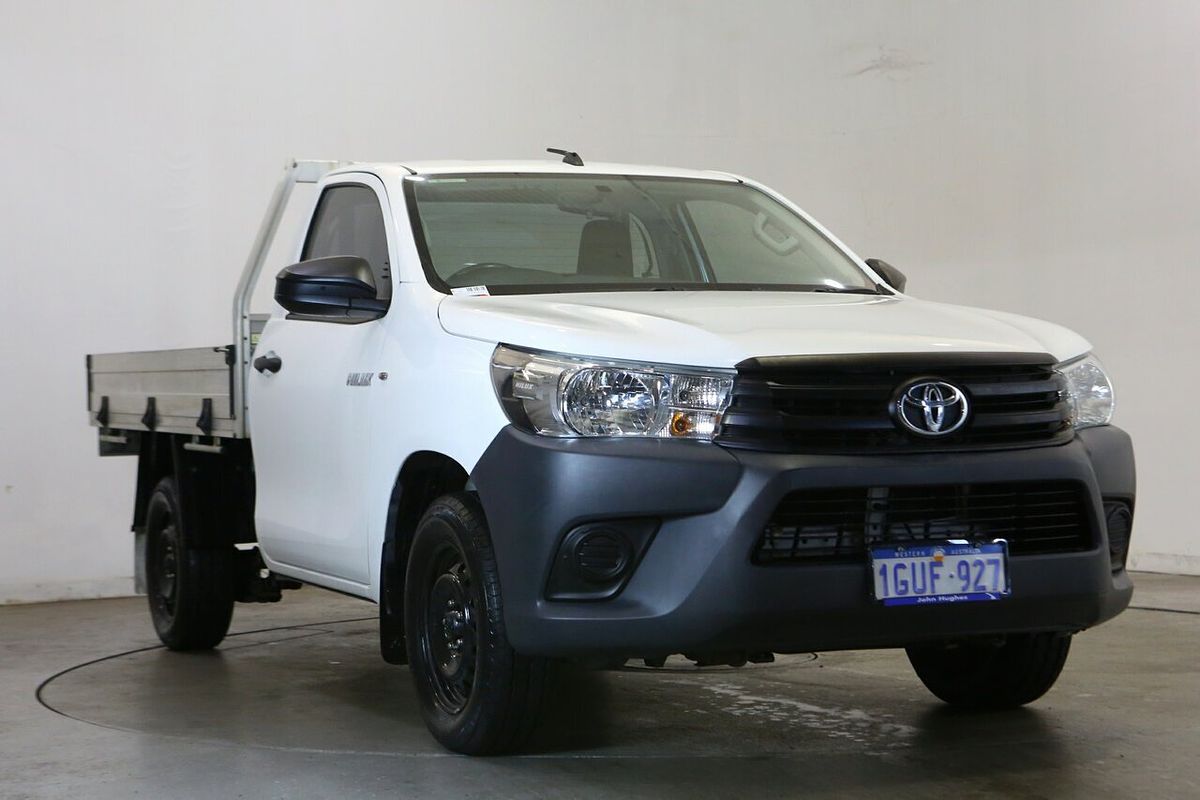 2019 Toyota Hilux Workmate TGN121R Rear Wheel Drive