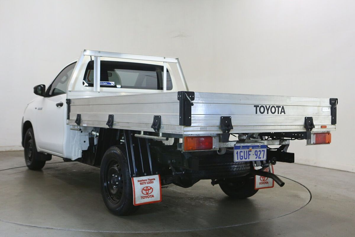 2019 Toyota Hilux Workmate TGN121R Rear Wheel Drive
