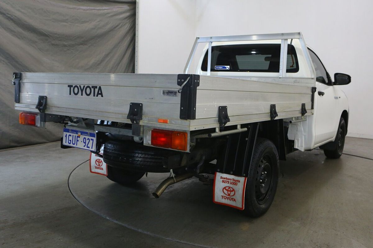 2019 Toyota Hilux Workmate TGN121R Rear Wheel Drive