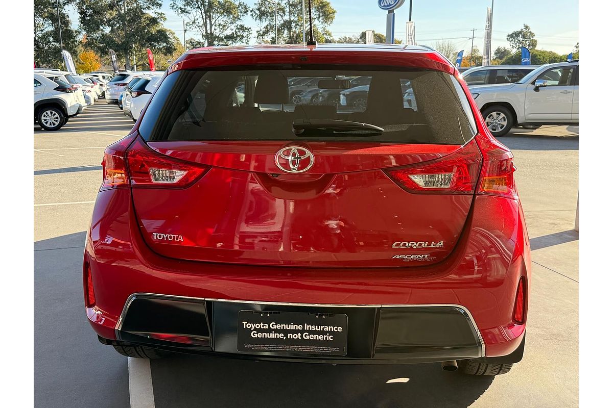 2014 Toyota Corolla Ascent Sport ZRE182R
