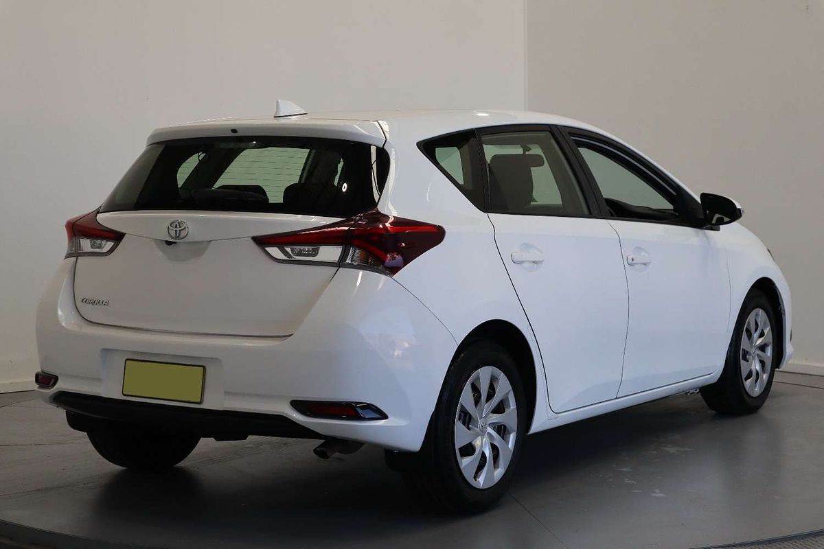 2018 Toyota Corolla Ascent ZRE182R