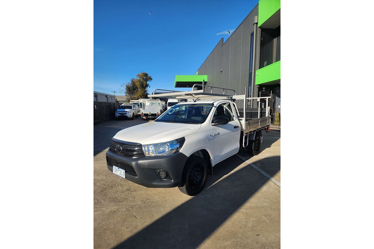 2019 Toyota Hilux Workmate TGN121R Rear Wheel Drive