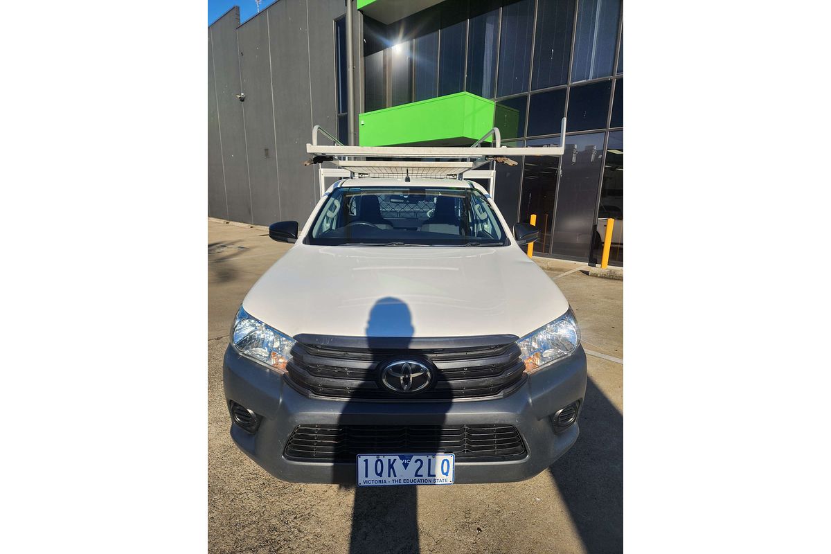 2019 Toyota Hilux Workmate TGN121R Rear Wheel Drive