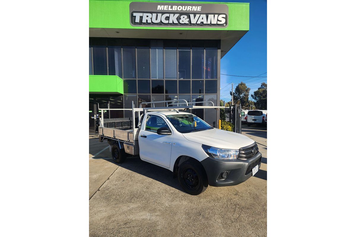 2019 Toyota Hilux Workmate TGN121R Rear Wheel Drive