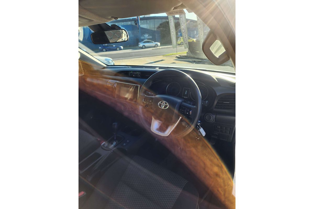 2019 Toyota Hilux Workmate TGN121R Rear Wheel Drive