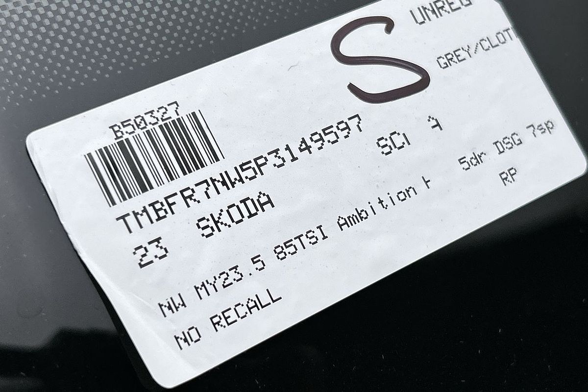 2023 SKODA Scala 85TSI Ambition NW