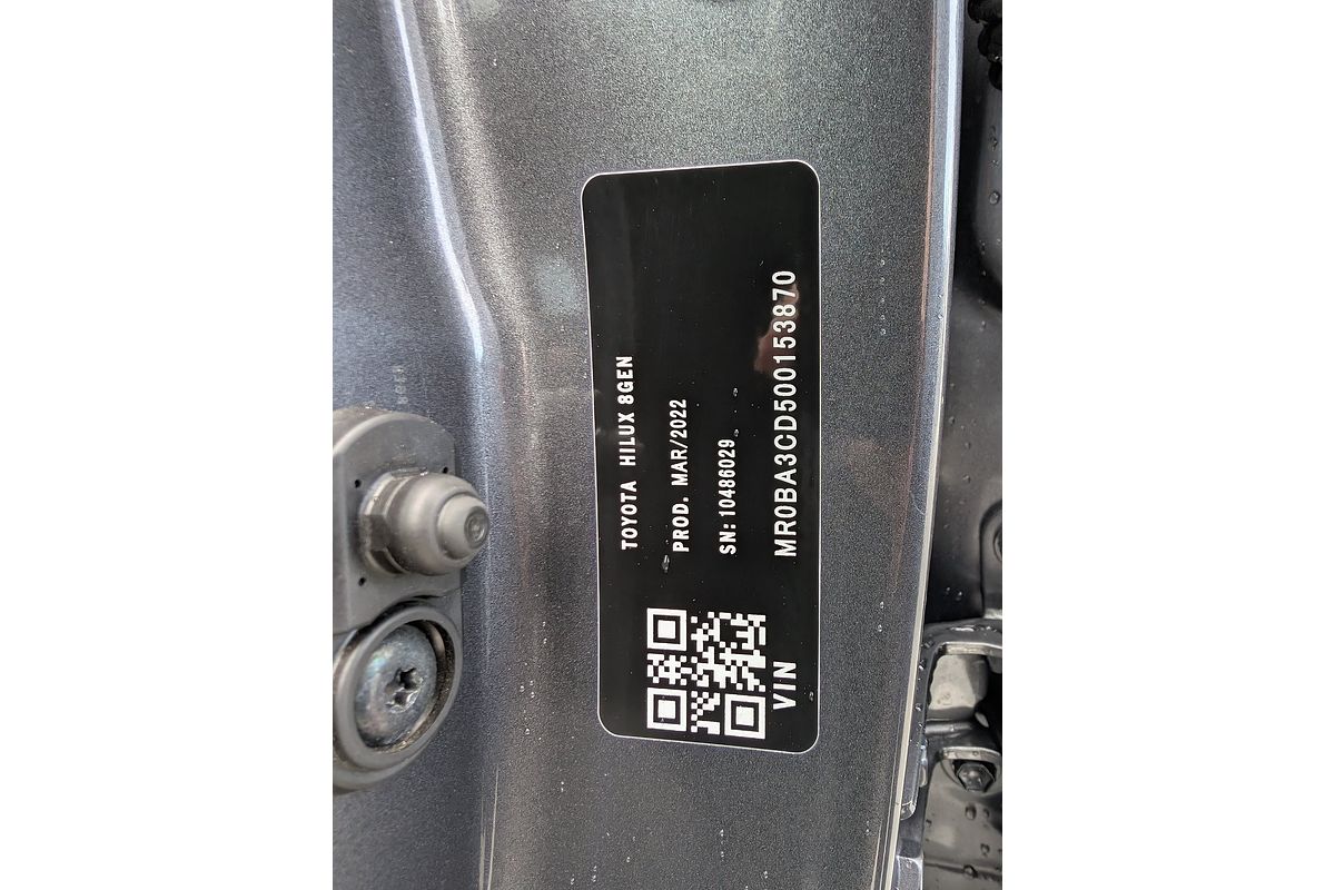 2022 Toyota Hilux SR5 GUN126R
