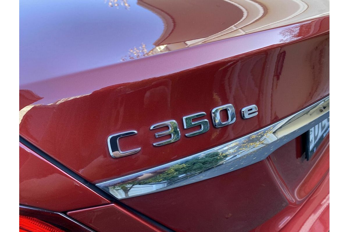 2016 Mercedes-Benz C-Class C350 e W205
