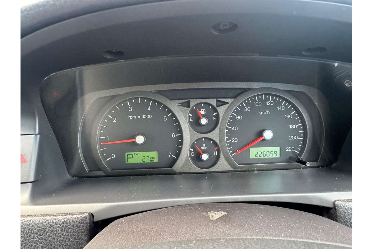 2005 Ford Falcon Ute XL BA Mk II Rear Wheel Drive