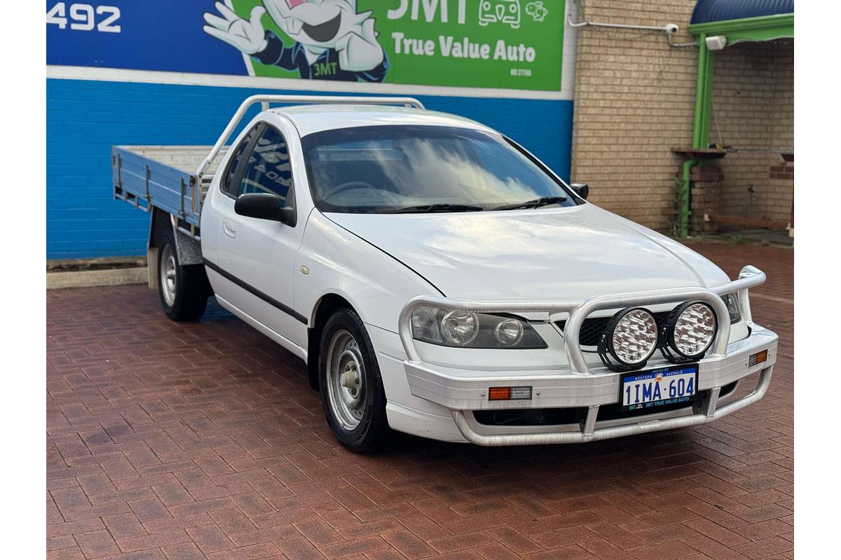 2005 Ford Falcon Ute XL BA Mk II Rear Wheel Drive
