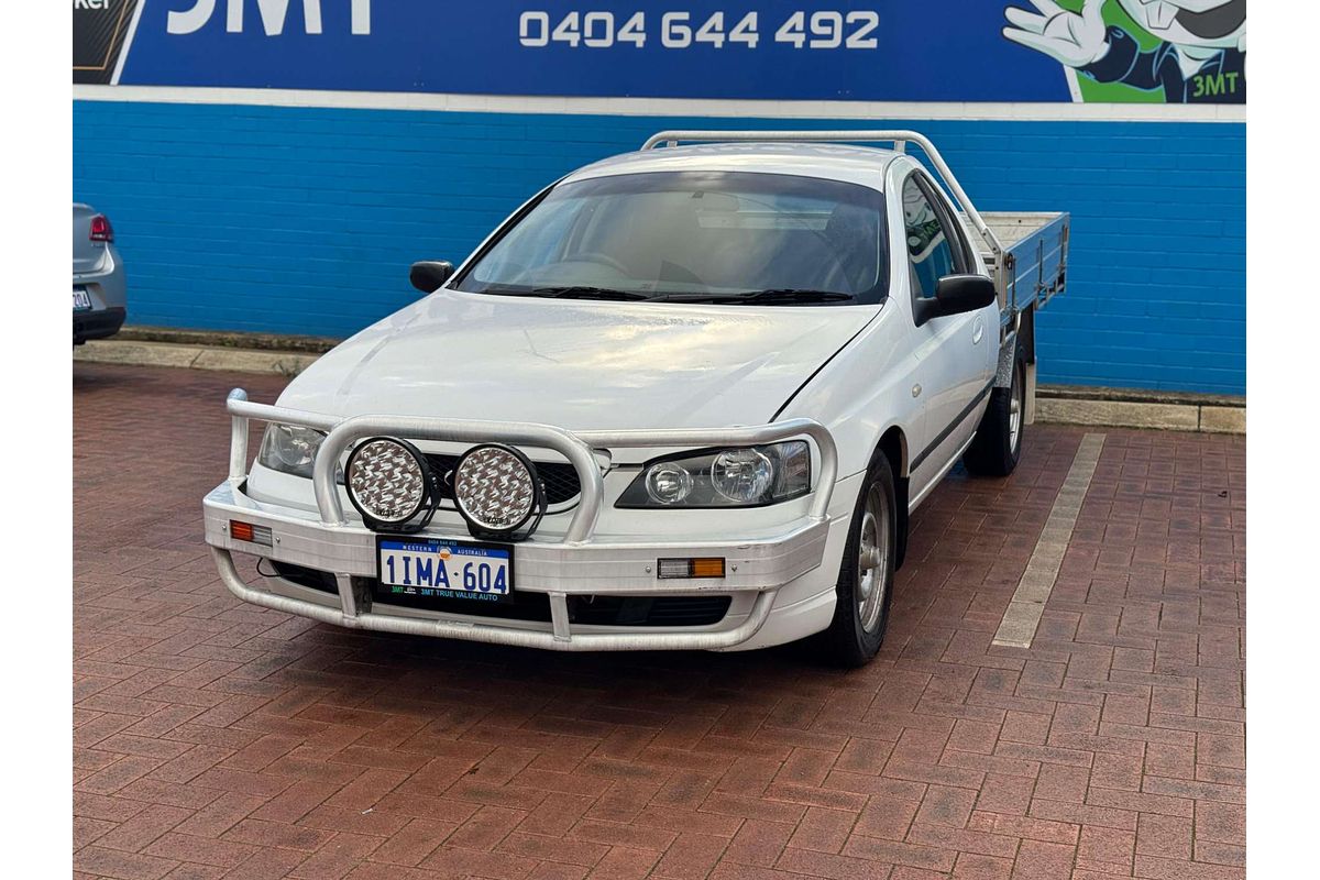 2005 Ford Falcon Ute XL BA Mk II Rear Wheel Drive