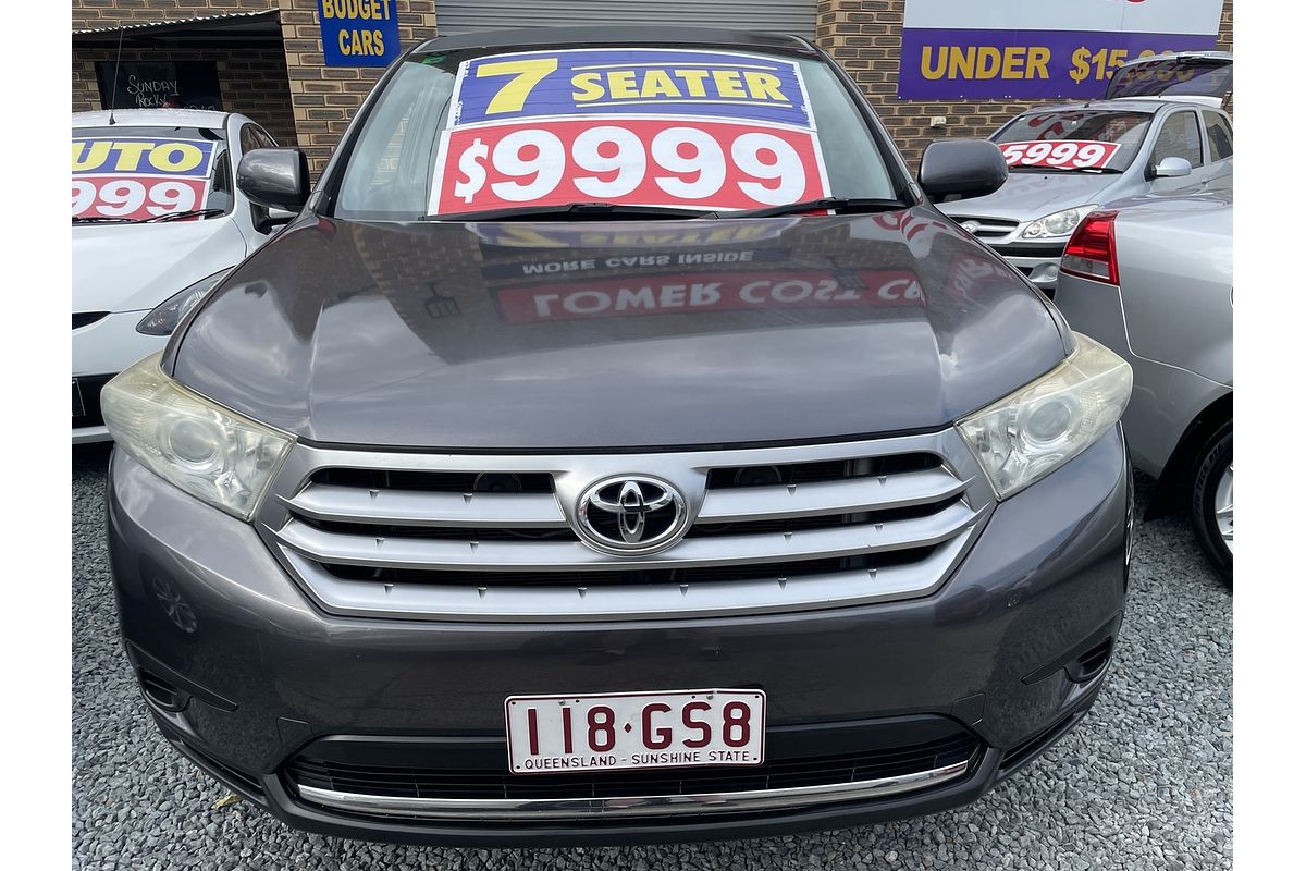 2012 Toyota Kluger KX-R GSU40R