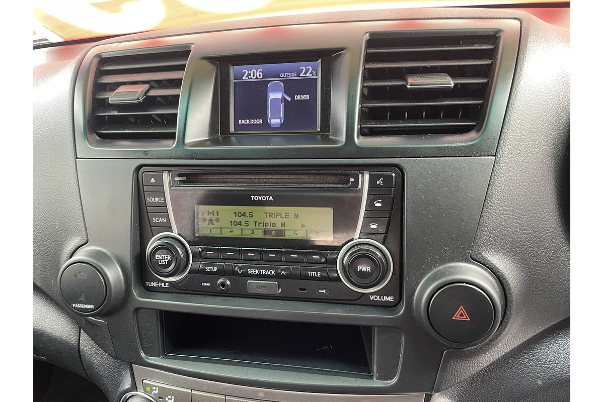 2012 Toyota Kluger KX-R GSU40R