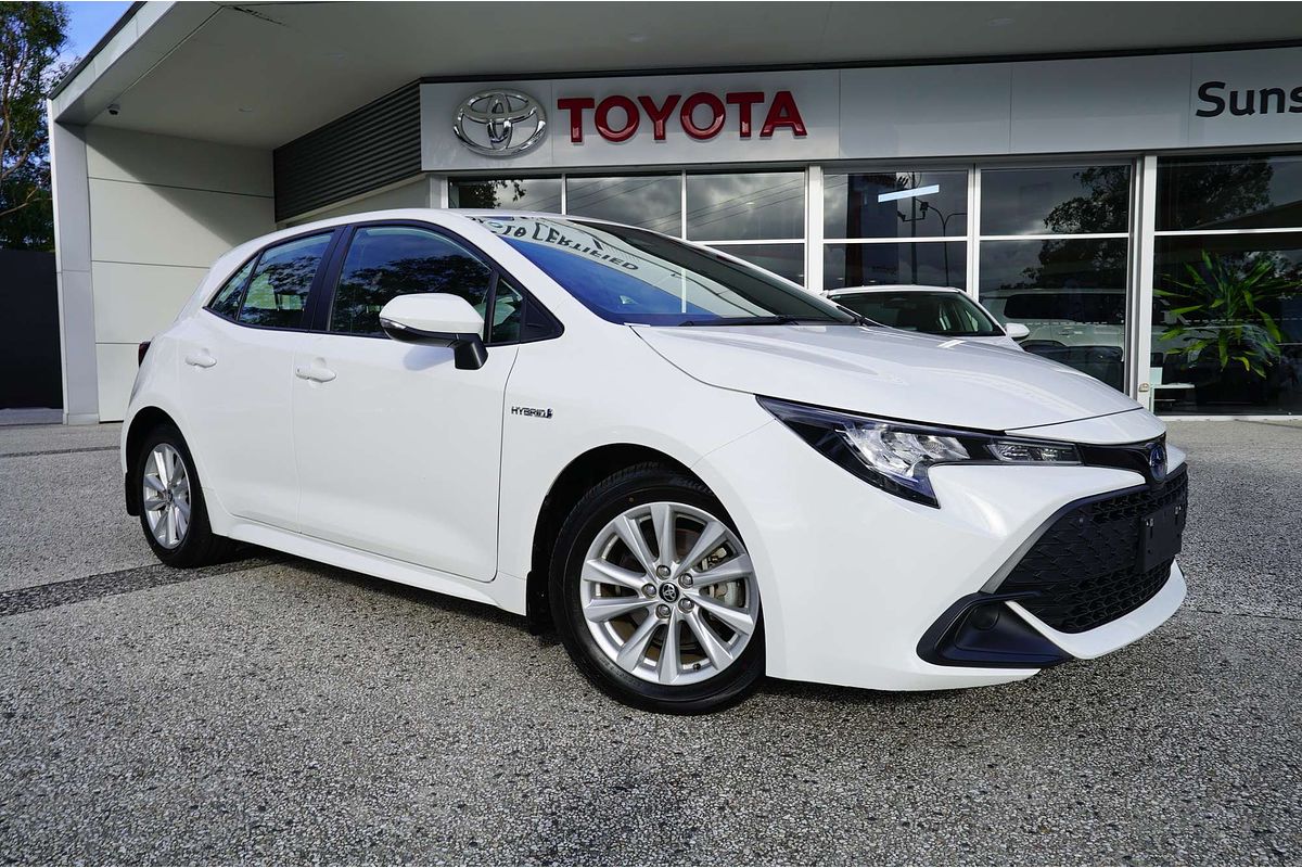 2023 Toyota Corolla Hatch Hybrid Corolla Hatch Hybrid Ascent Sport 1.8L Auto CVT 5 Door ZWE219R