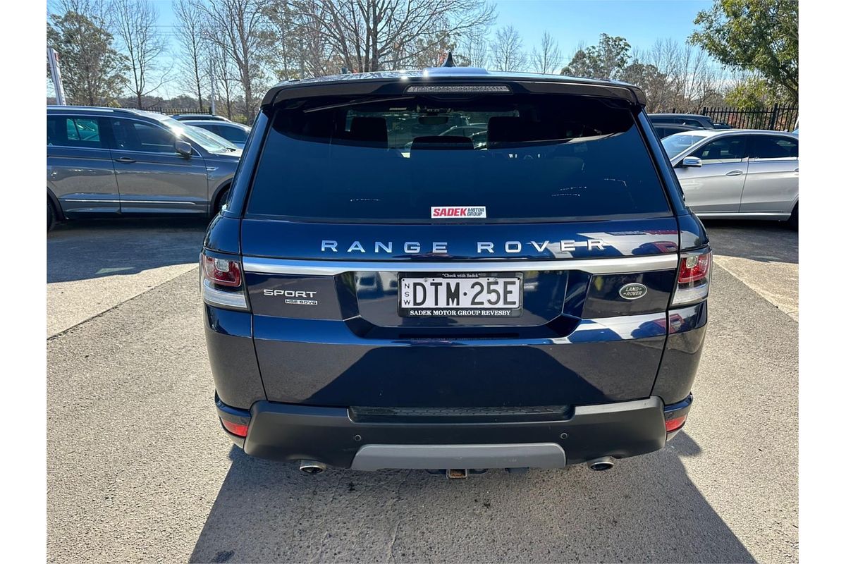 2018 Land Rover Range Rover Sport SDV6 HSE L494