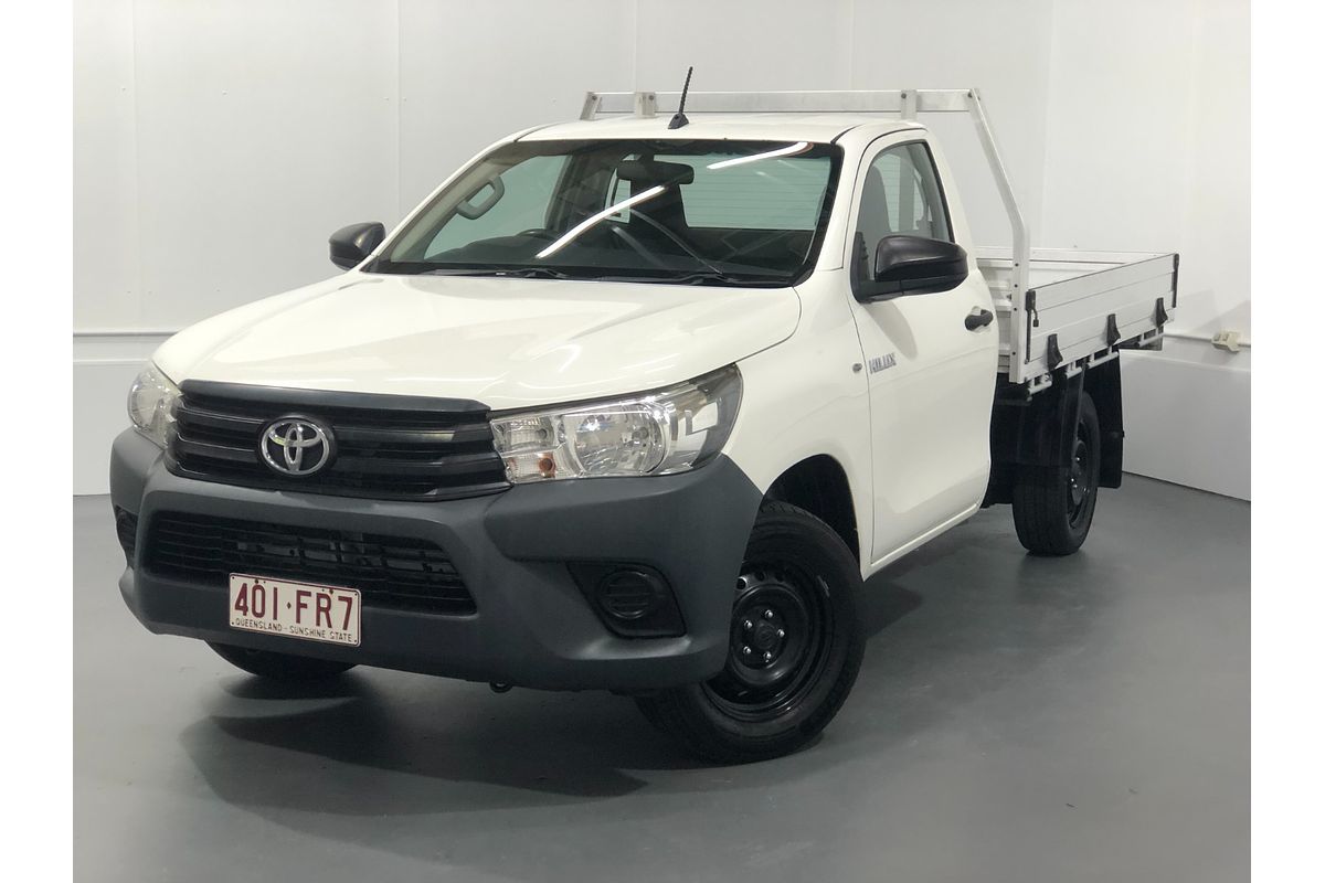 2018 Toyota Hilux Workmate TGN121R Rear Wheel Drive