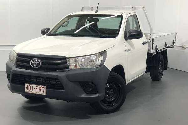 2018 Toyota Hilux Workmate TGN121R Rear Wheel Drive