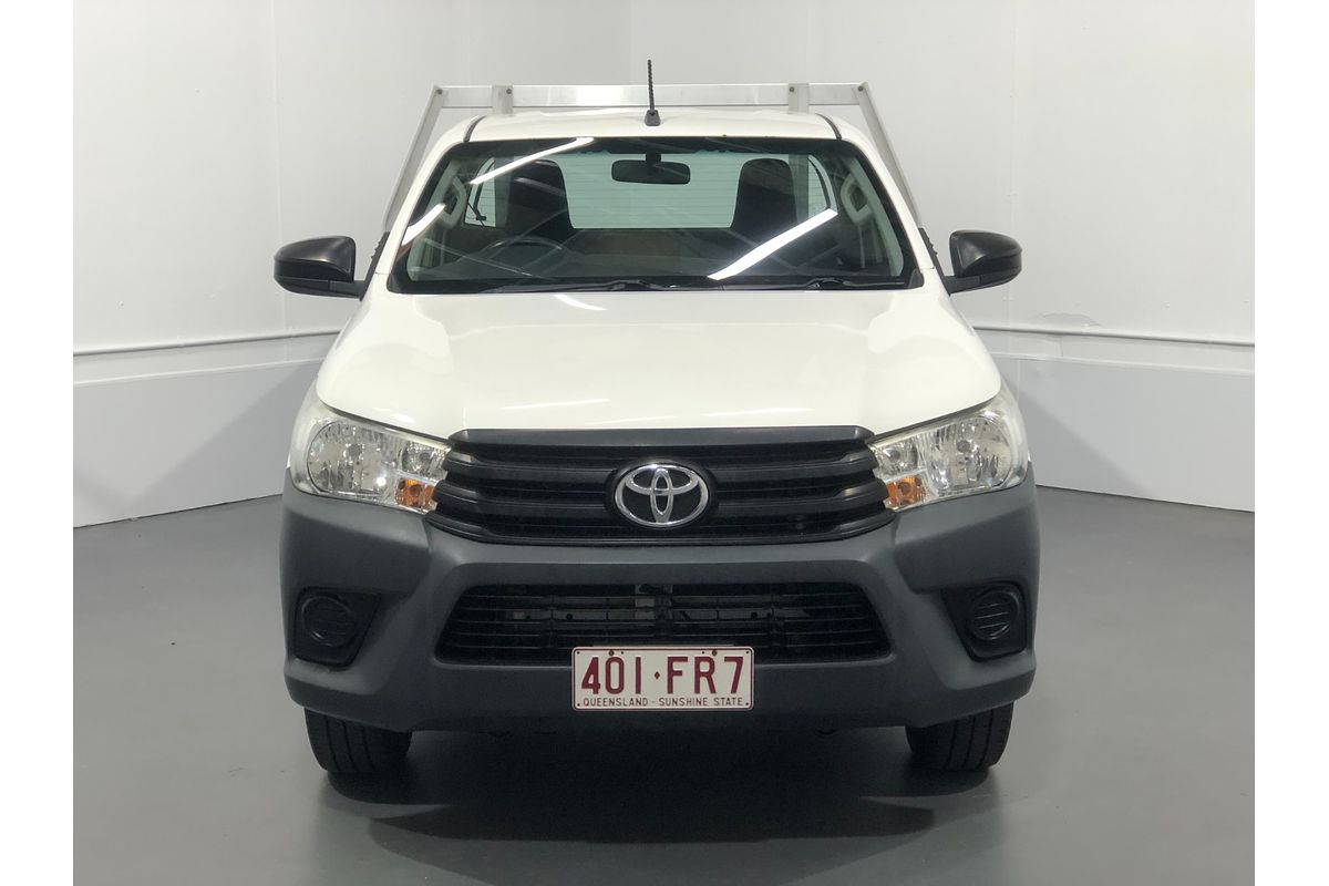 2018 Toyota Hilux Workmate TGN121R Rear Wheel Drive