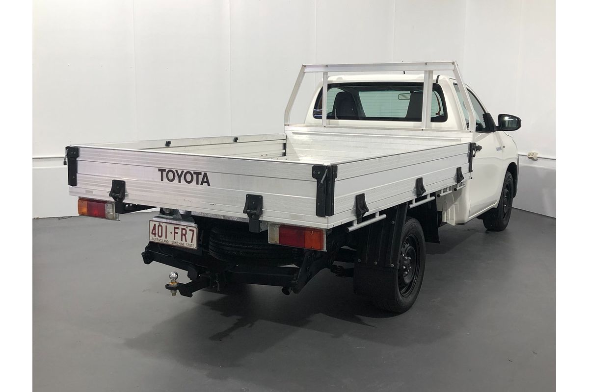 2018 Toyota Hilux Workmate TGN121R Rear Wheel Drive