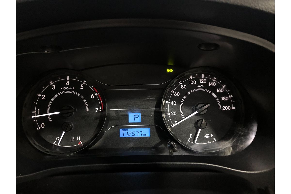 2018 Toyota Hilux Workmate TGN121R Rear Wheel Drive