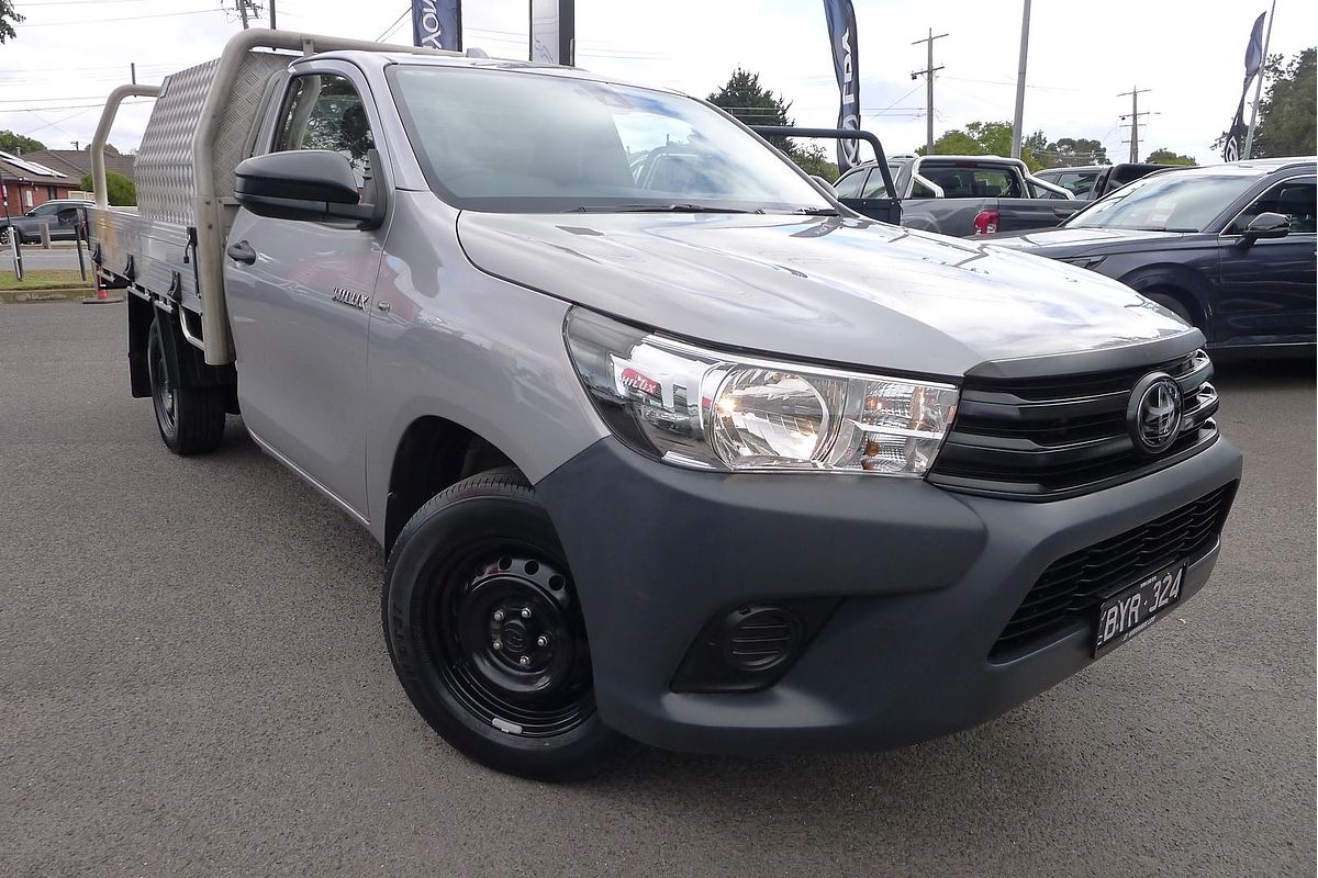 2022 Toyota Hilux Workmate TGN121R Rear Wheel Drive