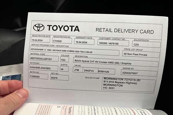 2024 Toyota RAV4 Cruiser AXAH54R