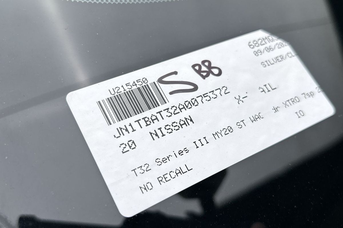 2020 Nissan X-TRAIL ST T32 Series III