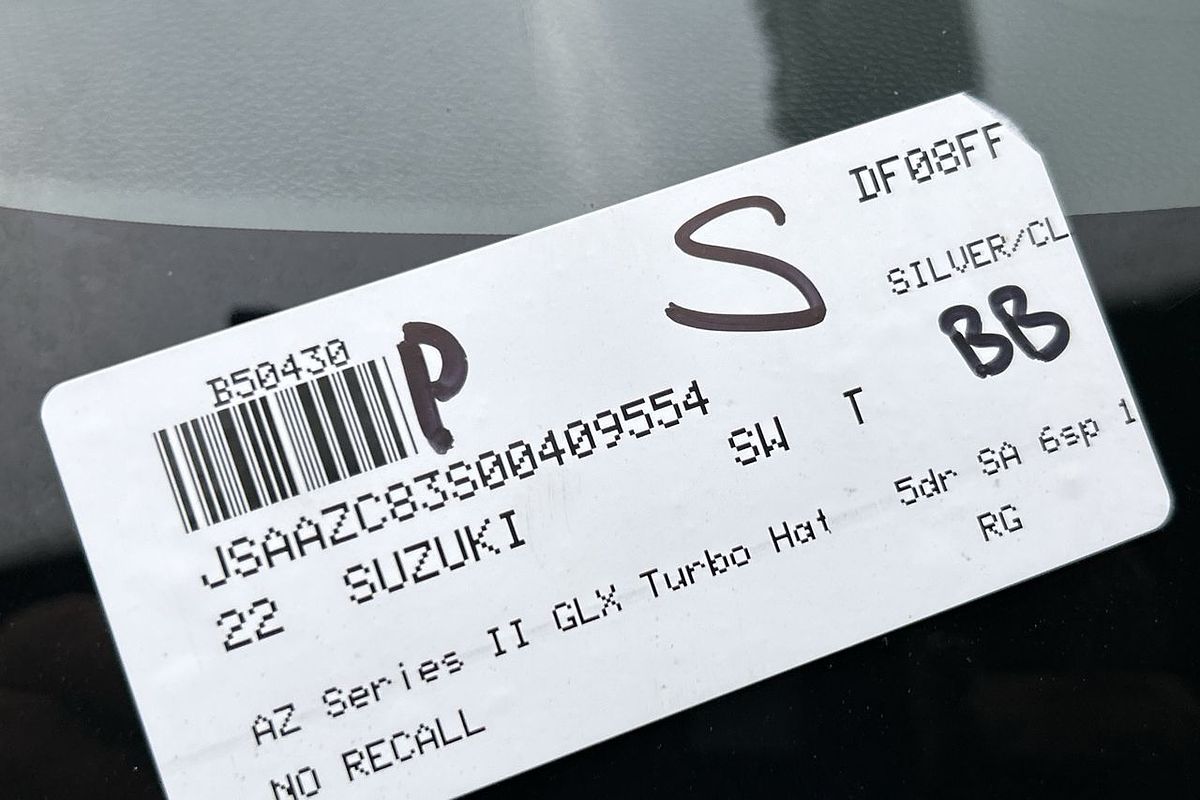 2022 Suzuki Swift GL AZ Series II